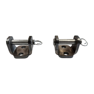 Stein-Way Wood Mount Gate Hinge Set with 5/8" Pin