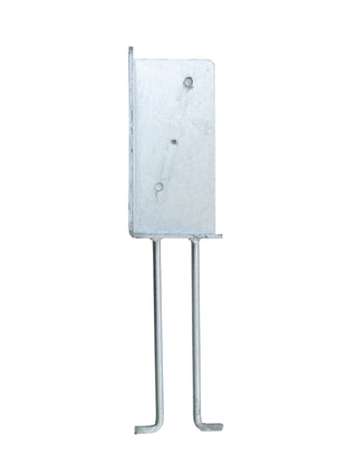 DuraSet 6x6 Wet Set Corner Galvanized Steel Post Bracket For Pole Buildings