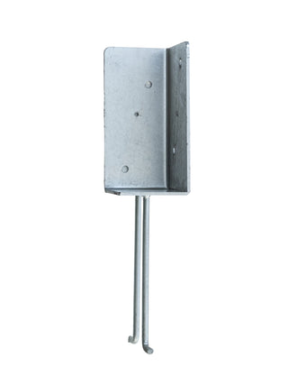 DuraSet 6x6 Wet Set Corner Galvanized Steel Post Bracket For Pole Buildings