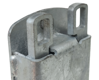 Stein-Way Heavy-Duty Mini 2-Way Livestock Gate Latch for Wood Post