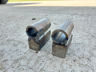 Stein-Way Weld-On Block & Tube Hinge Set for Livestock Gates