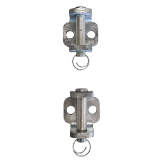 Stein-Way Wood Mount Gate Hinge Set with 5/8" Pin