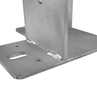 DuraSet 6x6 Corner Drill Set Galvanized Steel Post Bracket for Pole Buildings