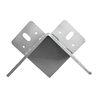 DuraSet 6x6 Corner Drill Set Galvanized Steel Post Bracket for Pole Buildings
