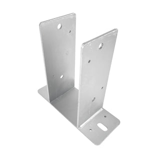 DuraSet 4x6 Drill Set Galvanized Steel Post Bracket for Pole Buildings