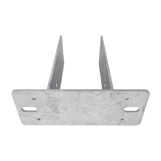 DuraSet 4x6 Drill Set Galvanized Steel Post Bracket for Pole Buildings