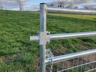 Stein-Way Bolt-On Adjustable Latch Stub for Livestock Gates - 1.25" x 3"