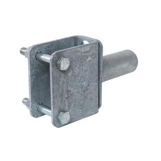 Stein-Way Bolt-On Adjustable Latch Stub for Livestock Gates - 1.25" x 3"