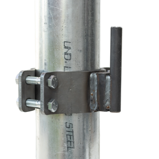 Stein-Way Clamp On Hinge Pin Set for Round Metal Post