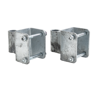 Stein-Way Bolt-On Hinge Set for Square Channel Livestock Gates