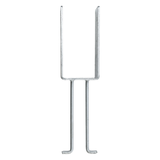 DuraSet 4x6 Wet Set Galvanized Steel Post Bracket For Pole Buildings