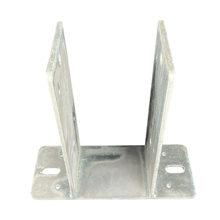 DuraSet 6x6 Drill Set Galvanized Steel Post Bracket for Pole Buildings